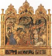 Gentile da Fabriano,Adoration of the Magi (mk36) Sandro Botticelli